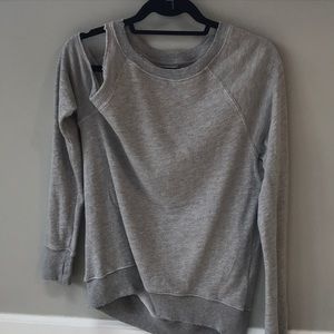 Pam & Gela off-the-shoulder sweatshirt